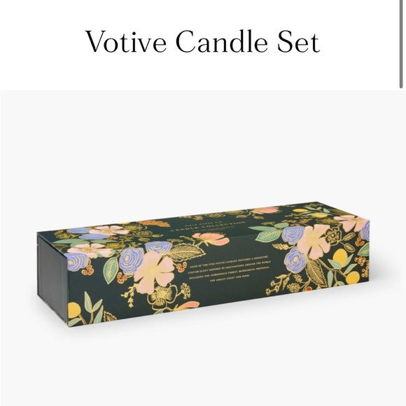 New! Rifle Paper Co. Votive Candle Set - Picture 3 of 9